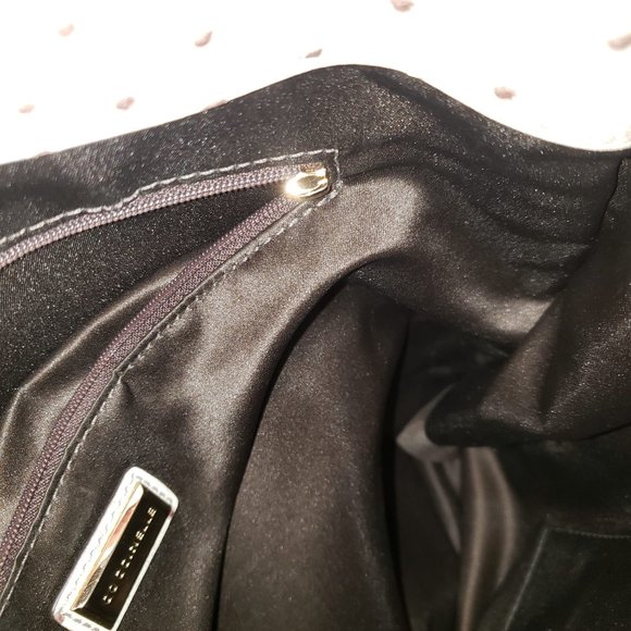 Coccinelle Women's Beige Leather Ostrich Tote Handbag - Picture 5 of 10